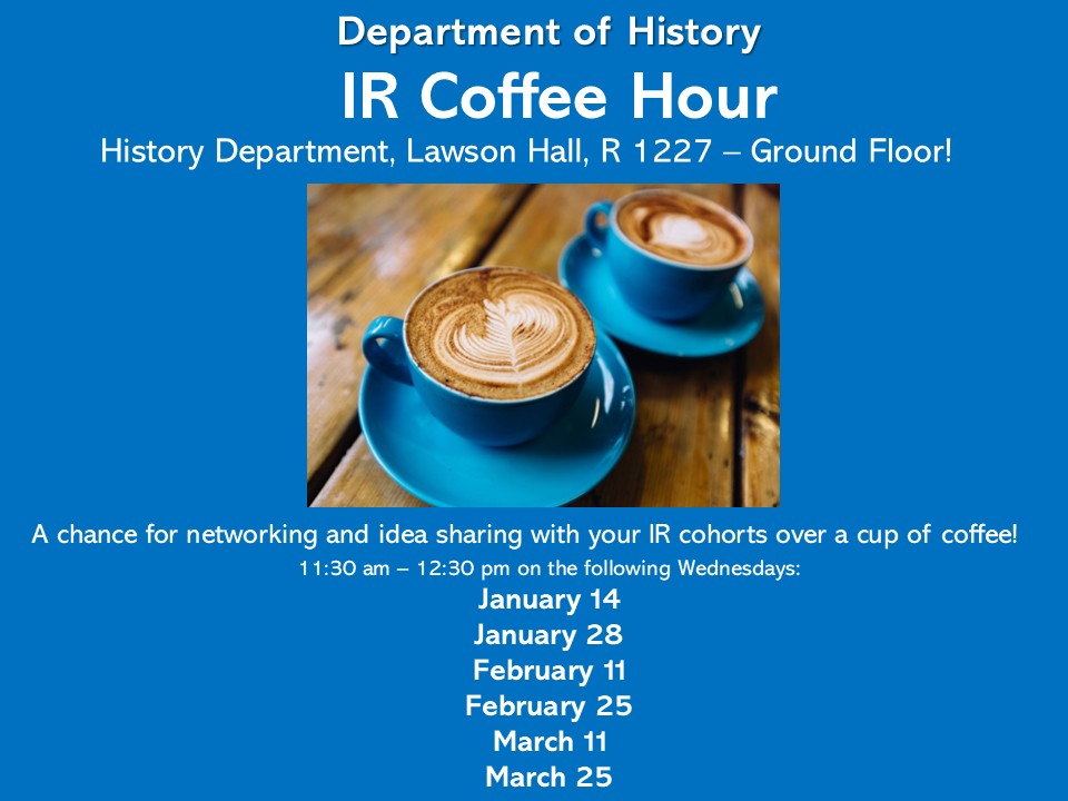 IR coffee hour poster 